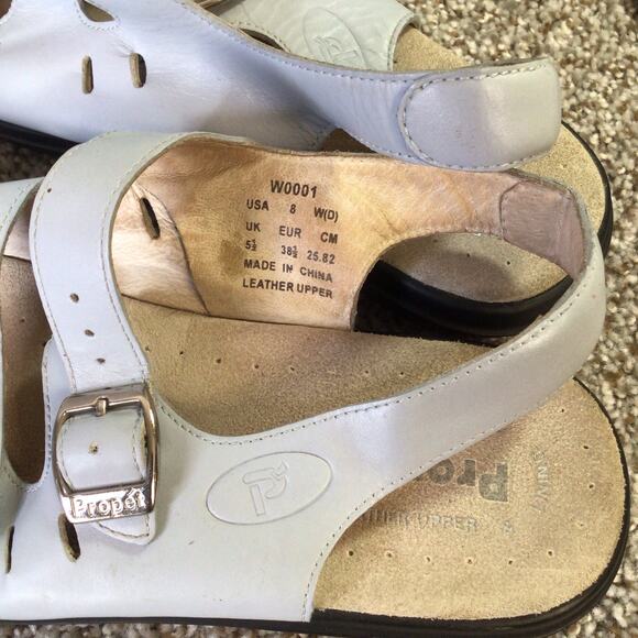 Propet Slingback sandals size 8 Light Blue - Picture 5 of 14